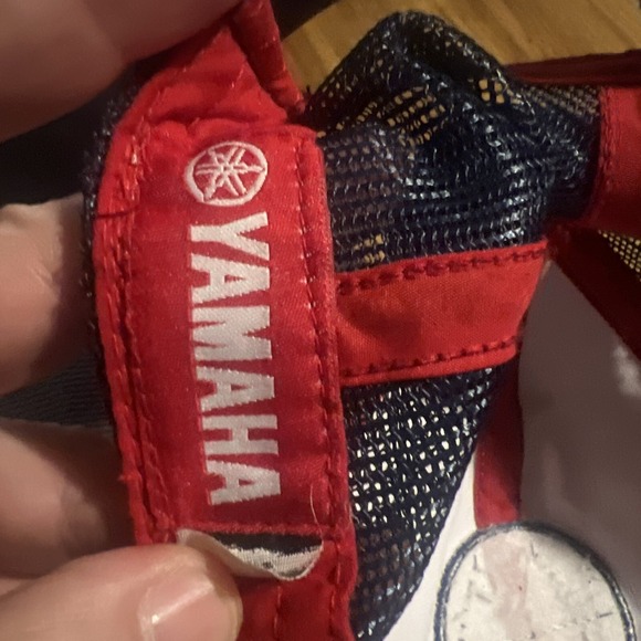 Yamaha Sunset Wave Hat- Adult Adjustable Trucker Hat - Picture 7 of 7